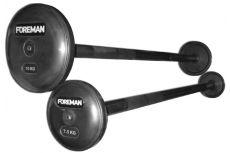 Фиксированная обрезиненная штанга Foreman FP\FB-RUB-EPR/15KG\BK-FM-00